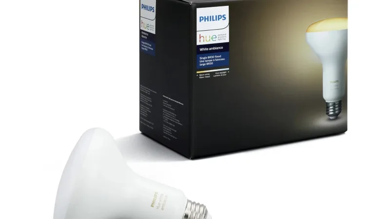 Philips Hue White Ambiance BR30 Smart Bulb