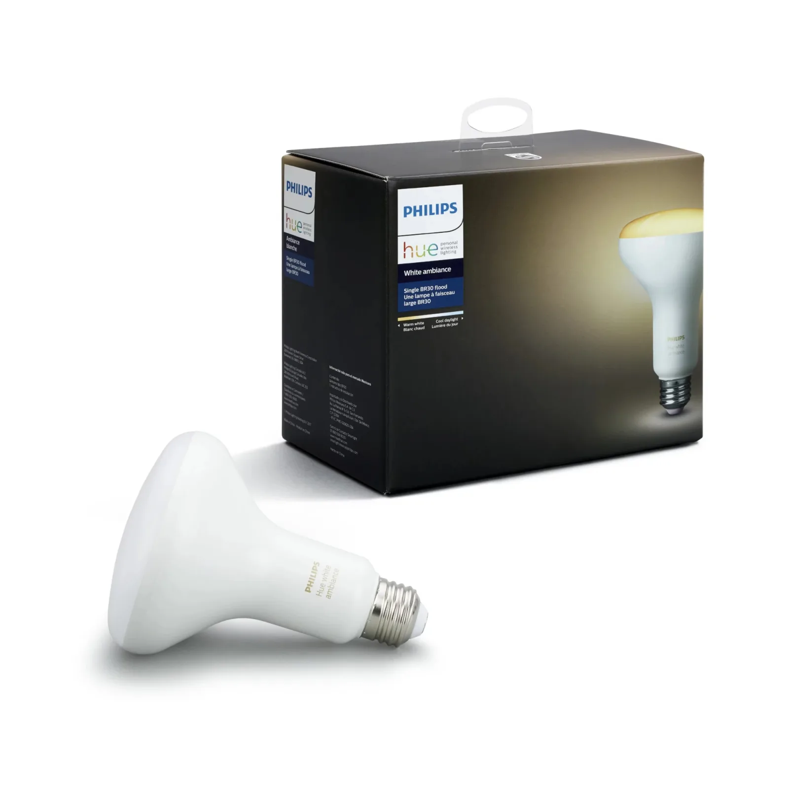 Philips Hue White Ambiance BR30 Smart Bulb