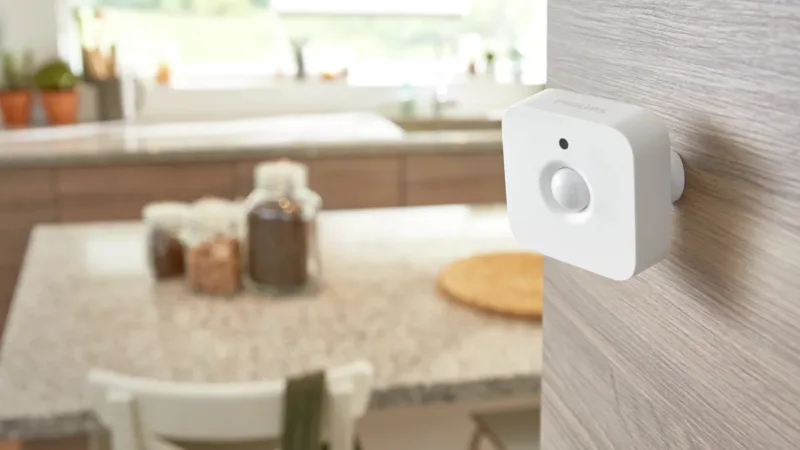Philips Hue Motion Sensor, Freestanding or Wall Mount