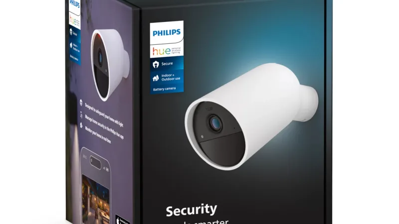 Philips Hue Secure Battery Camera (White)