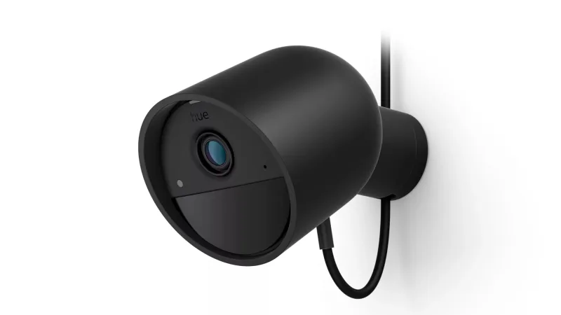 Philips Hue Secure Wired Camera (Black)