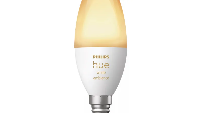 Philips Hue White Ambiance Candle Smart Bulb (E14)