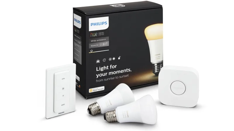 Philips Hue White Ambiance A19 Starter Kit