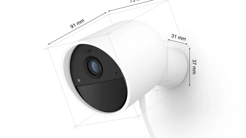 Philips Hue Secure Wired Camera (White)