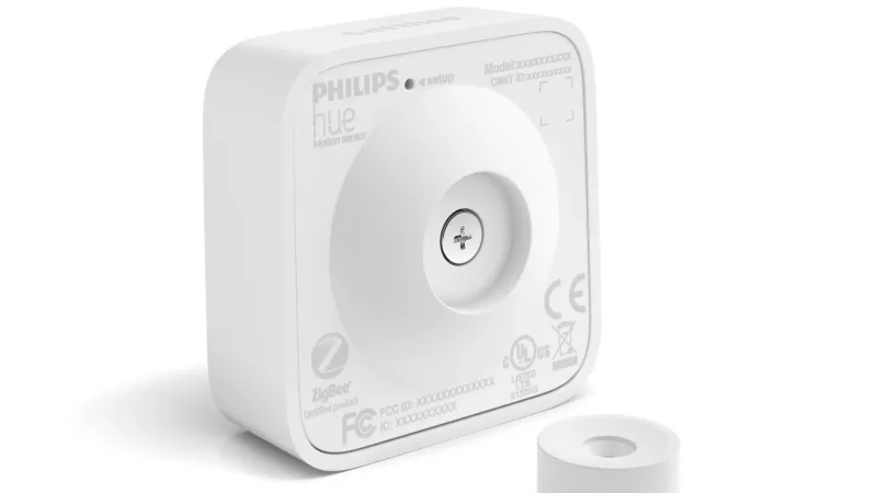 Philips Hue Motion Sensor, Freestanding or Wall Mount