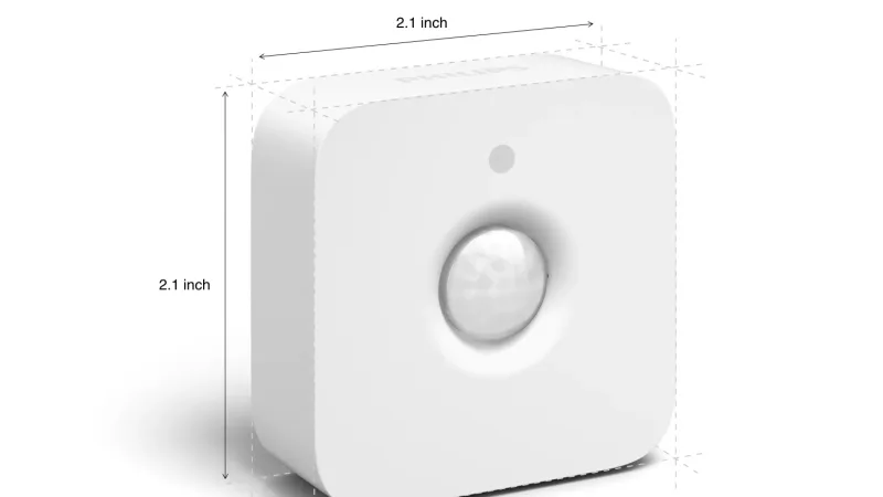 Philips Hue Motion Sensor, Freestanding or Wall Mount