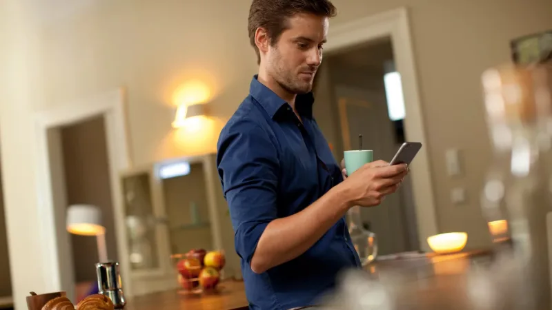 Philips Hue White Ambiance BR30 Smart Bulb