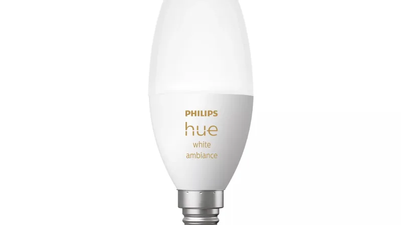 Philips Hue White Ambiance Candle Smart Bulb (E14)
