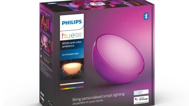 Philips Hue Go Portable Table Lamp (White)